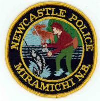 CANADA,NEW BRUNSWICK,NEWCASTLE POLICE MIRAMICHI 1
